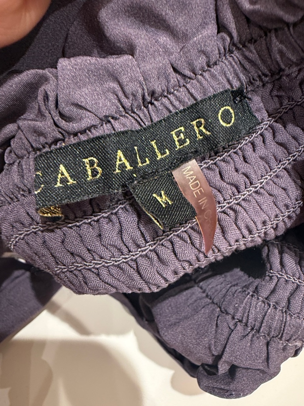 Caballero Rose Graphite Protea Paisley Jumpsuit Sz M - Picture 6 of 6